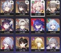 星5キャラ15種・光円錐6種/崩壊：スターレイル用アカウント販売